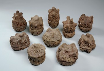 Ten Commandment Pots 1992