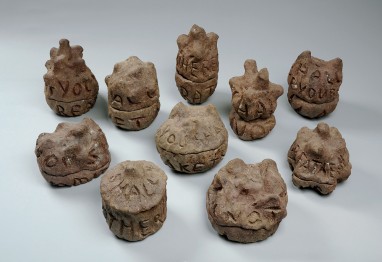 Ten Commandment Pots 1992