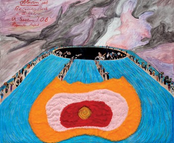 ‘Oblivion’ (detail) Recycling Plant à la Ledoux or A Section ‘106’ Regeneration Project 1999