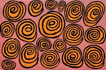 Yellow, Black and Pink Knitting Pattern 2012