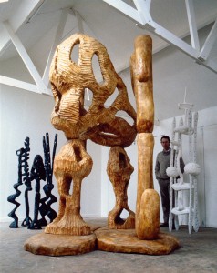 The artist’s studio, Herefordshire,1986