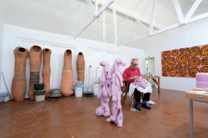 07/05/2012. Artists in their Studios. Nicholas Pope in his studio in Much Marcle, Herefordshire. Picture: COPYRIGHT John Lawrence 07850 429934