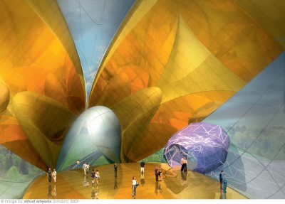 Motorway Service Station of the Seven Deadly Sins and Seven Virtues (interior) 2003