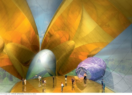 Motorway Service Station of the Seven Deadly Sins and Seven Virtues (interior) 2003